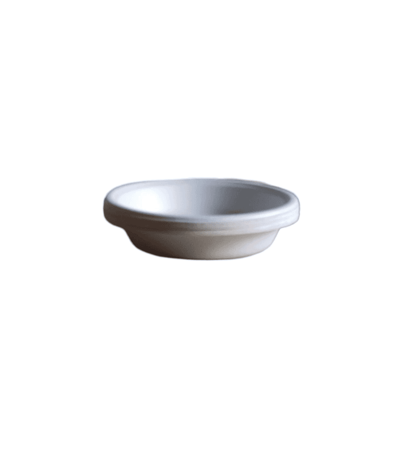 Compostable 12oz White Round Bowls - 25 Pack