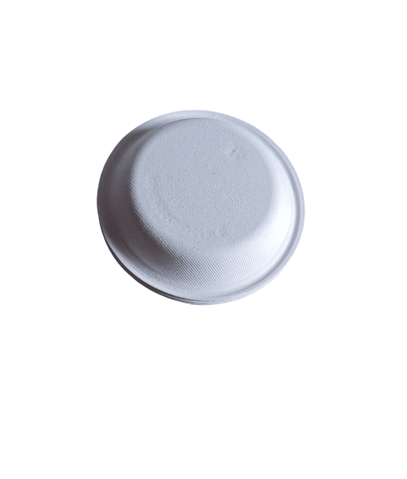 Compostable 12oz White Round Bowls - 25 Pack view 2