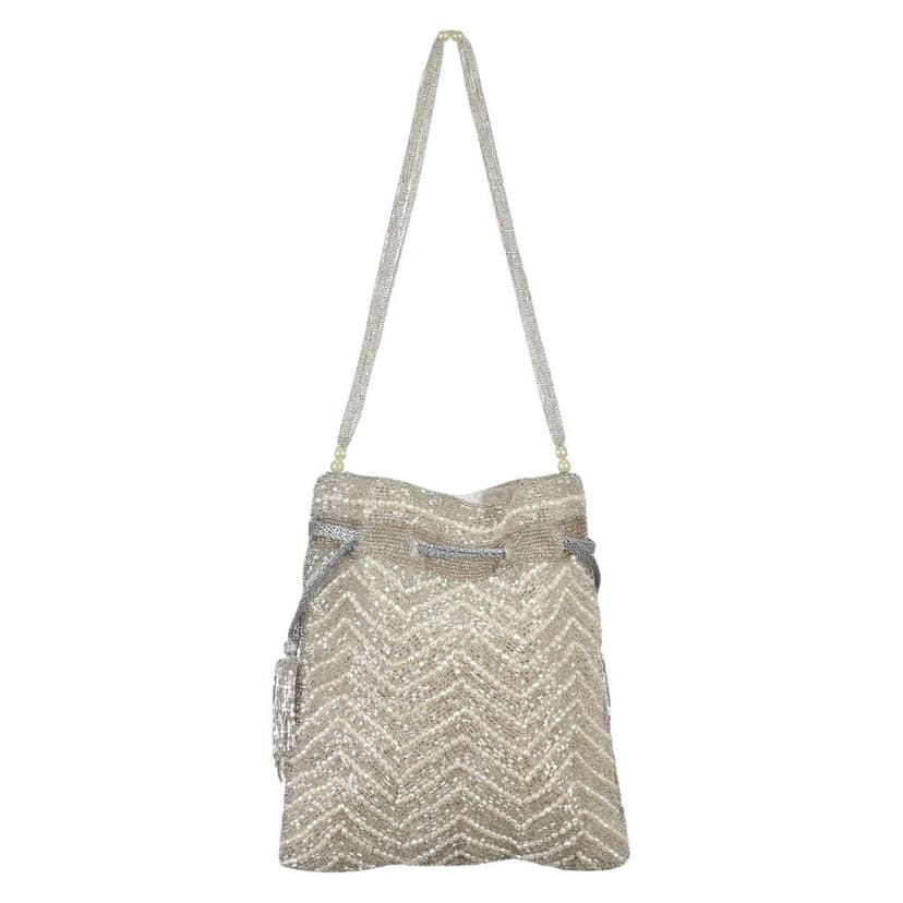 Silver Designer Potli Bag FHS
