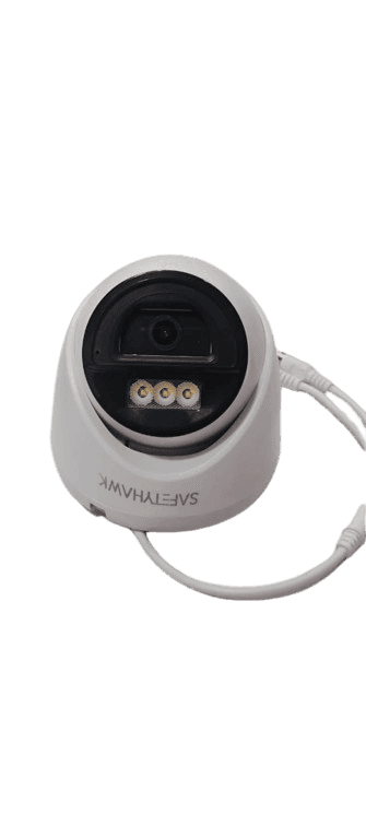 SAFETYHAWK Indoor Dome Security Camera with Night Vision with audio wired SH-UHD-DA31NA-HL