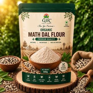 Organic Math Dal Flour - Premium Quality