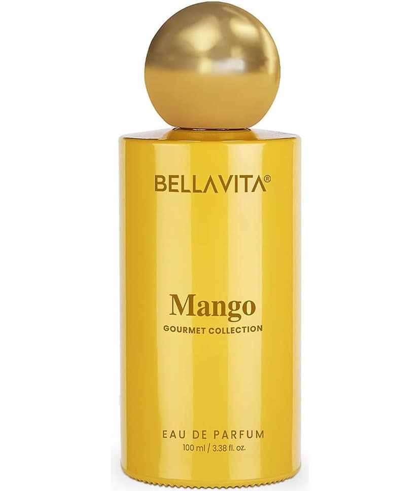 BELLAVITA Gourmet Collection Mango | Long Lasting Perfume for Man and Woman EDP 100ml Floral, Woody, Sweet Premium Unisex Fragrance for Men and Women
