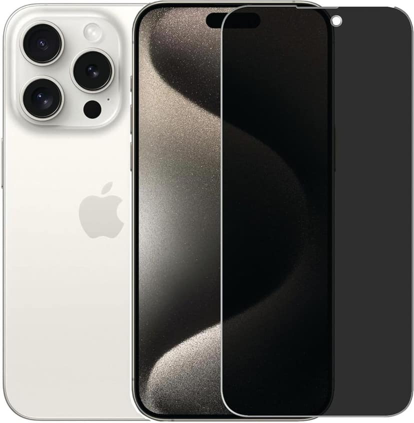 PLUGTECH Advanced Tempered Glass With Anti-Explosion 9H Hardness Edge-To-Edge Coverage Screen Guard for iPhone 16PRO