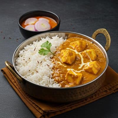 Butter Paneer Jeera Rice Bowl