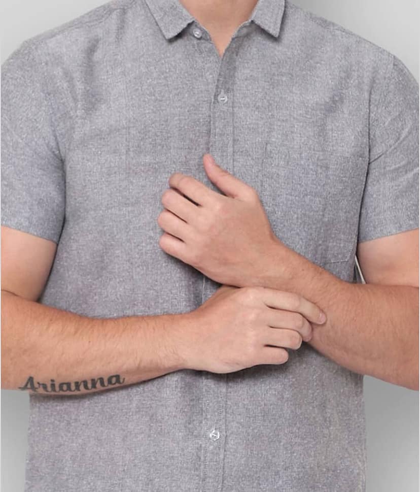 Latest Chikan - Green Cotton Blend Regular Fit Men's Casual Shirt (Pack of 1) view 2