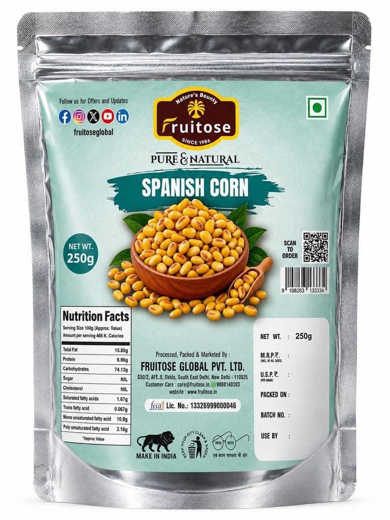 Fruitose Spanish Corn Pure & Natural 250g view 3