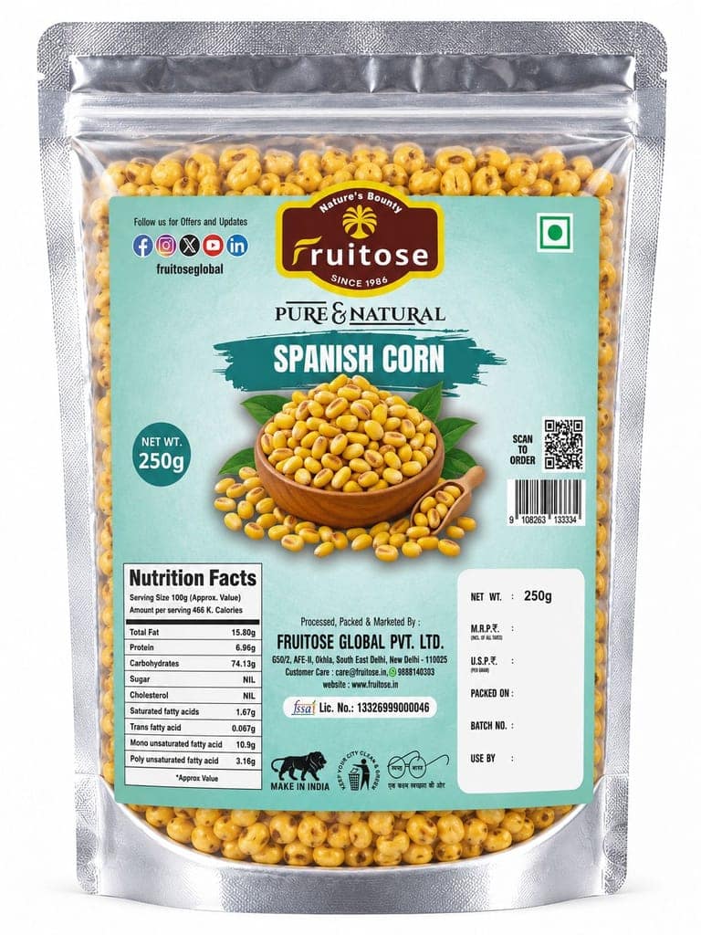 Fruitose Spanish Corn Pure & Natural 250g view 4
