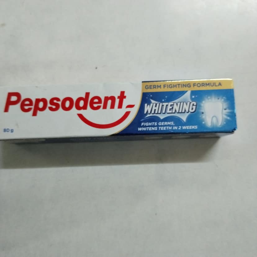 Pepsodent whitening germ fighting toothpaste