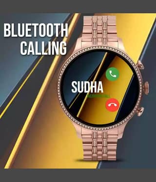 Trending Gen9 Bluetooth Calling Touchscreen with Fitness Health Sports Music Extra Pink STRAP