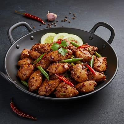 Local Chicken Pepper Fry
