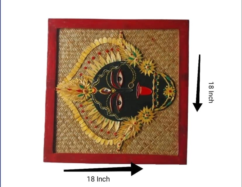 Maa Kali Bamboo Painting