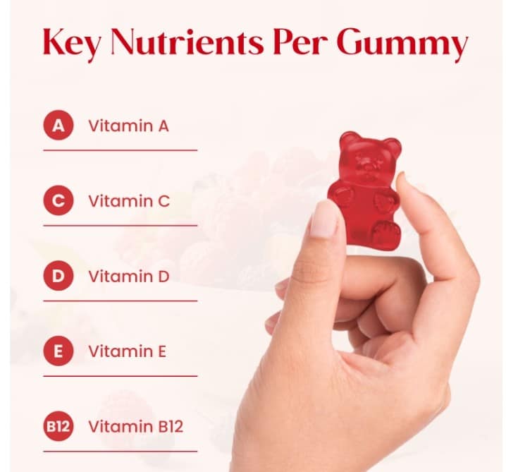 Teamex Malti vitamin gummies view 2