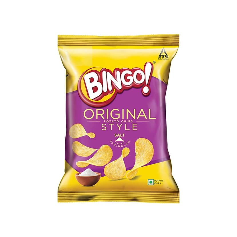 Bingo Original Style Salt Potato Chips view 2