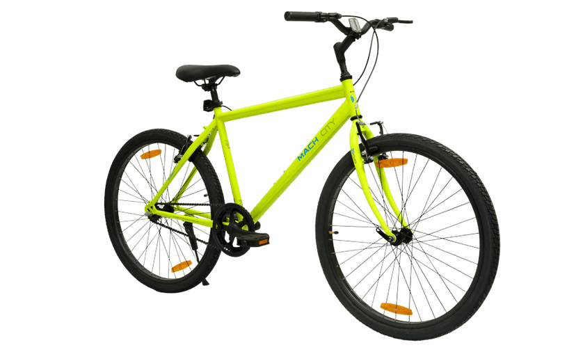 Mach City iBike Single Speed 26 inch Green view 2