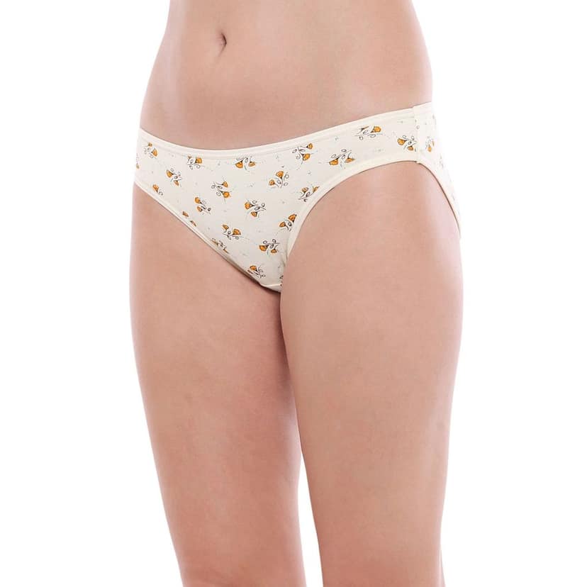 Bodycare women's combed cotton assorted Hipster Panty Pack of 3 ( 12000 ) view 3