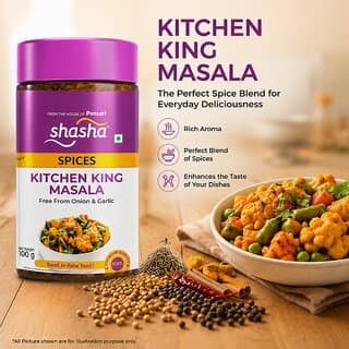 Shasha Kitchen King Masala - 100gm view 2
