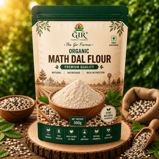 Organic Math Dal Flour - Premium Quality