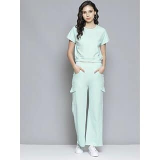 SHE PURE LUXURY WEAR Top Pant Co-ords Set