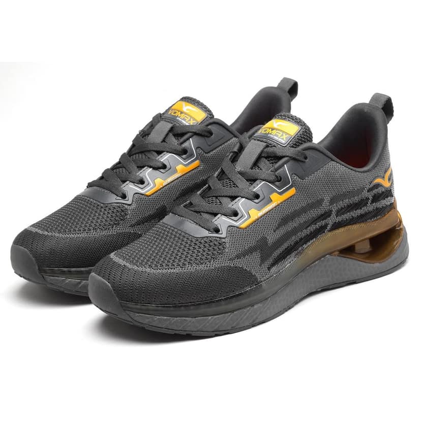 VOMAX SPORTS Stalino-03 Men's Breathable and Lightweight Flyknit Upper Walking, Road Running Shoes