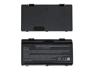 Laptop Battery For ASUS X51 Series 11.1V 4 Cells 4400mAh Compatible