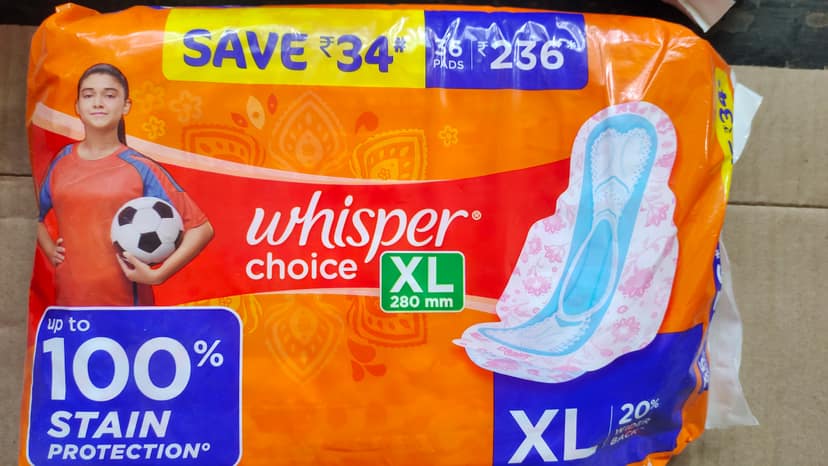 Whisper choice XL 280mm 36 pads