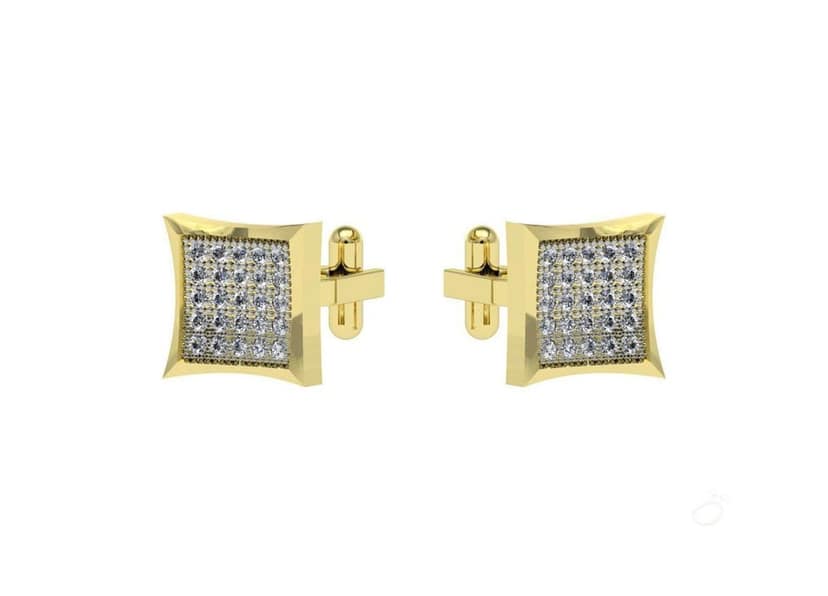 Inverted Grace Cufflinks for Him view 2
