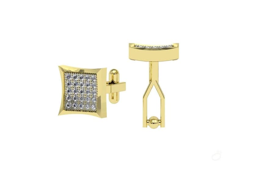 Inverted Grace Cufflinks for Him view 4