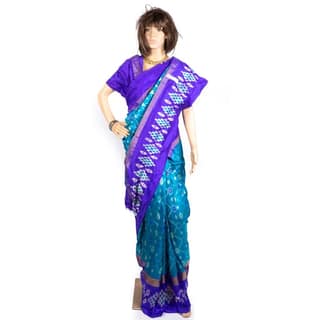 Handwoven Silk Saree – Tribes India