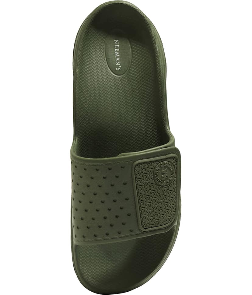 Neemans Jumbo Slides Olive Men's Slide Flip Flop