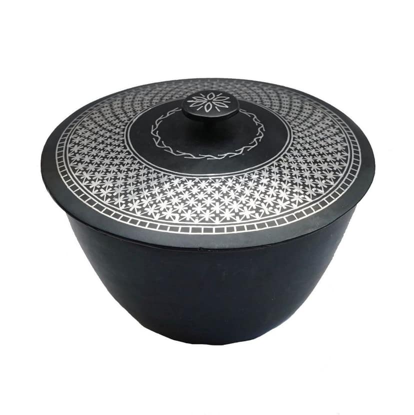 Bidri Work Powder Box (1TMTDCOKA08484)