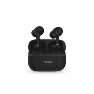 TecSox Moon Bluetooth Earbud With Deep Bass & Comfortable Fit | 30Hrs Playtime | IPX Water Resistant TecSox Moon Bluetooth Earbud With Deep Bass & Comfortable Fit | 30Hrs Playtime | IPX Water Resistant - Black