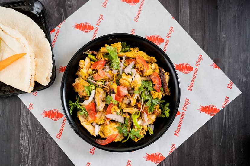 Desi shawarma special plate
