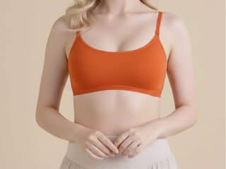 Stud & Gracy Sports/Daily Bra Non-Padded Orange - M - 32