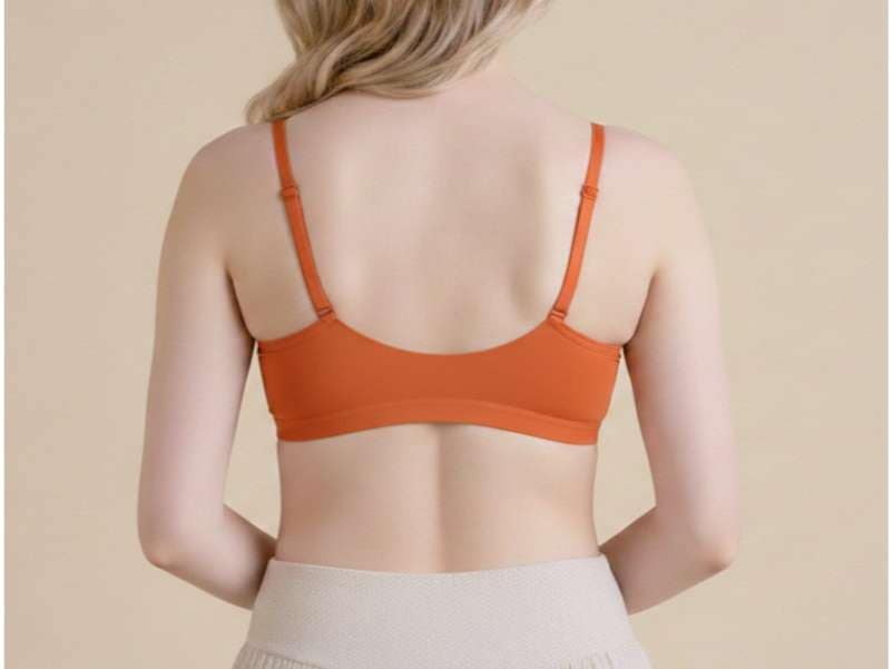 Stud & Gracy Sports/Daily Bra Non-Padded Orange - M - 32 view 2