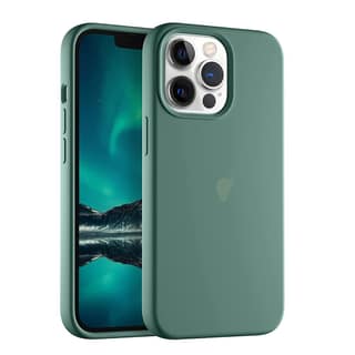 LIRAMARK Liquid Silicone Soft Back Cover Case for Apple iPhone 13 Pro Max (6.7 Inch)