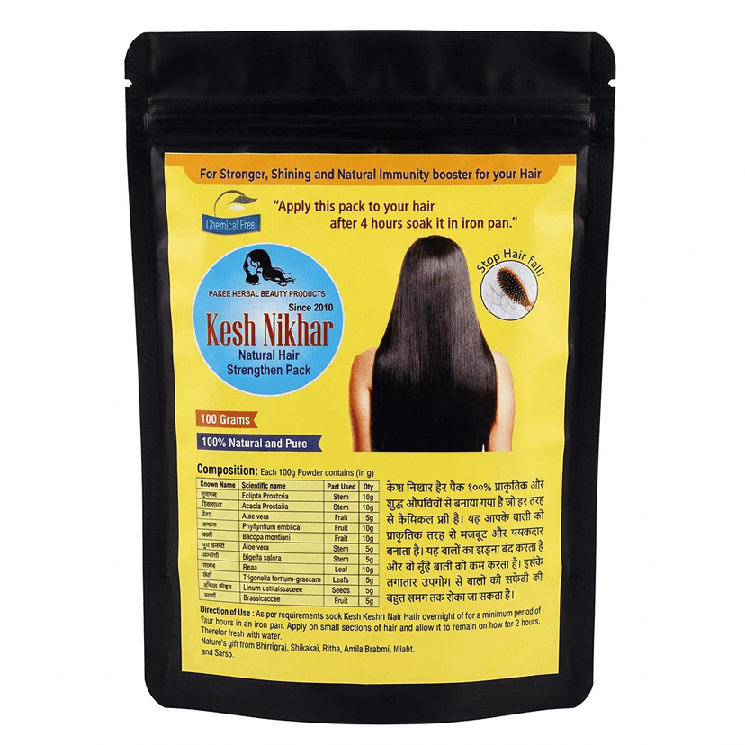 Kesh Nikhar- For Strengthening Your Hair (100 gm Pouch) (pack of 5) view 2