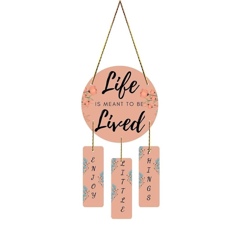 Charmor Life is meant to..Wall Hanging Decorative Items for Home | Gifts | Living Room | Modern Decor Items (WH4612)