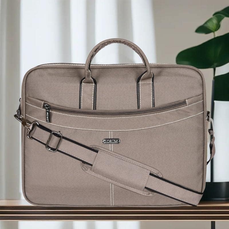 LOREM 10L Faux Leather Messenger Bag For Men & Women-UF view 2