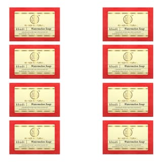 Khadi Natural Herbal Watermelon Soap Combo Pack Of 8 – 125gm Each