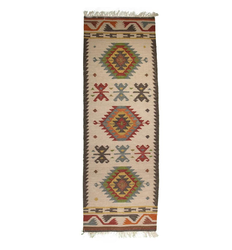 Handcrafted Wollen Panja Dari Floor Runner view 2