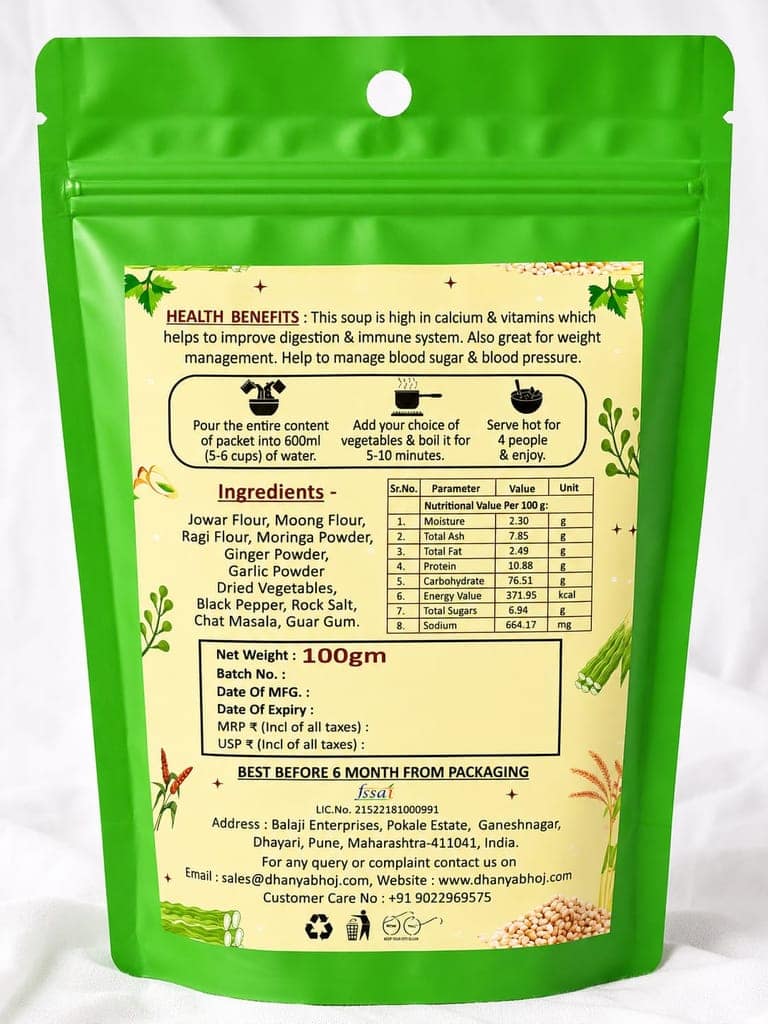 Millets Moring Soup 100 gm view 3