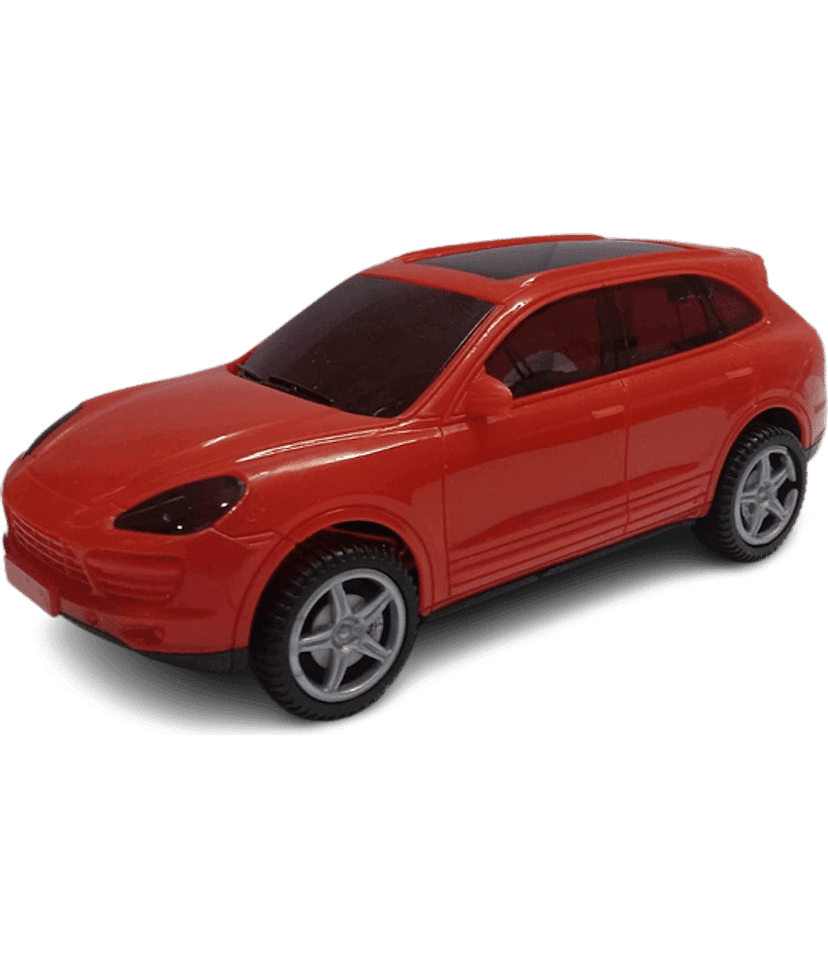 YESKART - Red Plastic Car ( Pack of 1 ) view 2