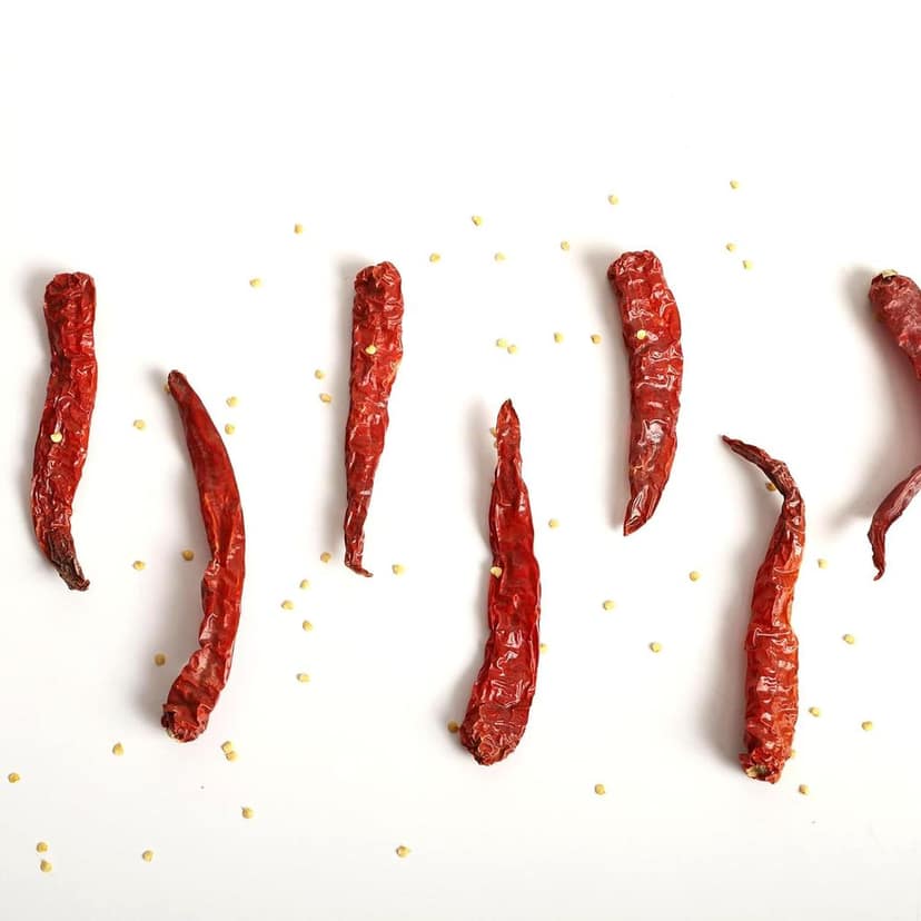 Rural Roots Mathania Mirch - 300g | Mathania Red Chilli Whole & Dry | Sabut Lal Mirch | Lal Mirch Whole Strong Spice | Dry Red Chilli | Whole Dried Red Chilly view 3