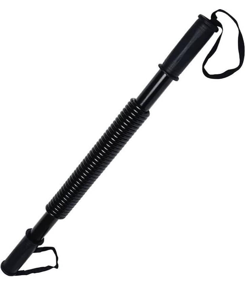 HORSE FIT Power Twister Bar |20kg- Upper Body Exercise for Chest, Shoulder, Forearm and Arm Strengthener | arm Exercise Equipment | arm Strength Equipment | Hand Gripper view 2