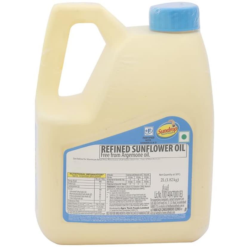 Sundrop Super Lite Advanced - Sunflower Oil, 2 L Can view 2
