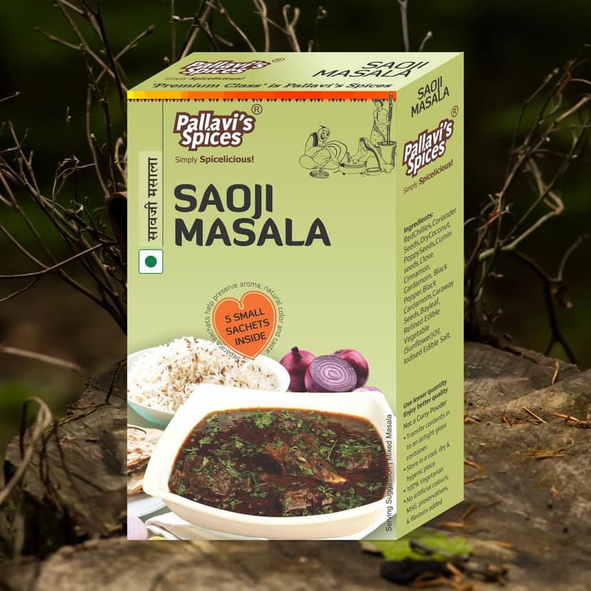 Pallavi's Spices Saoji Masala, 50 gm