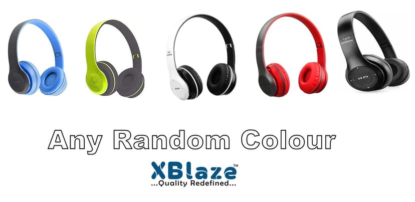 XBLAZE P47 WIRELESS HEADPHONE-COLOUR WILL VARY view 7