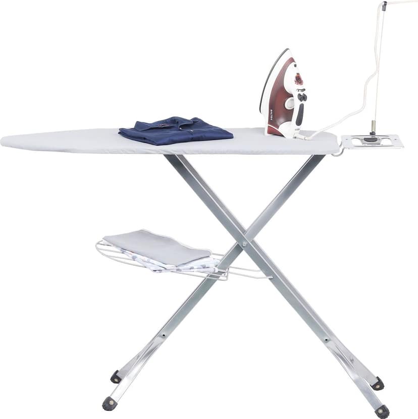 Jaimini by KSI Iron Table for Ironing Clothes | Press Stand for Home - Adjustable & Foldable Ironing Board view 2