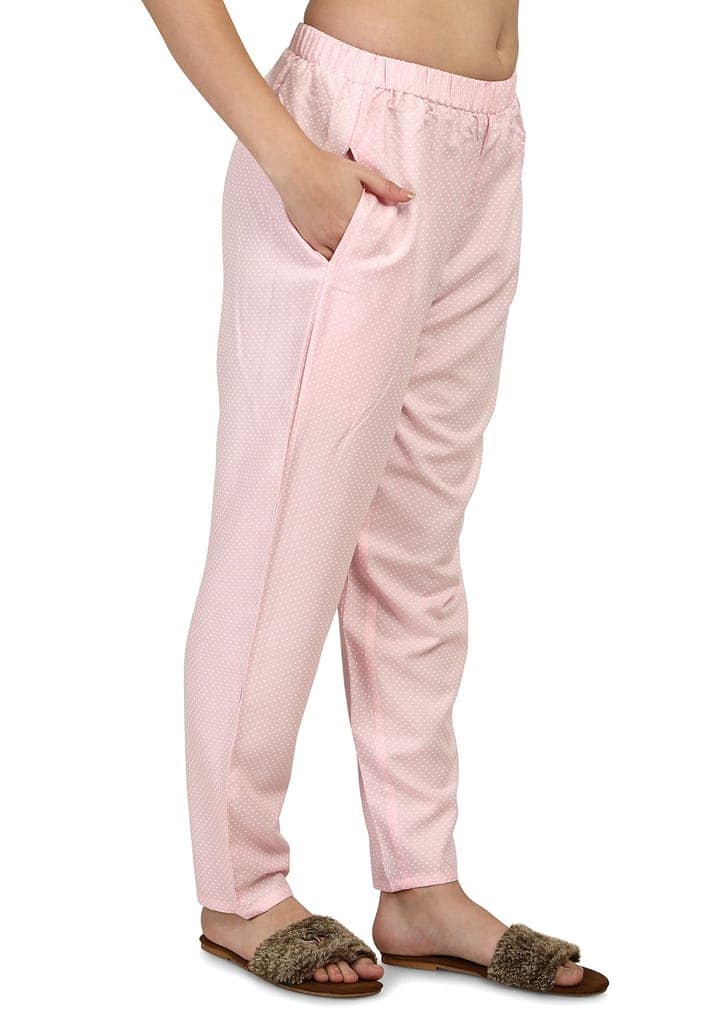 SHOPPING QUEEN Women's Heavy Rayon Night wear Top and Pyjama Set view 4