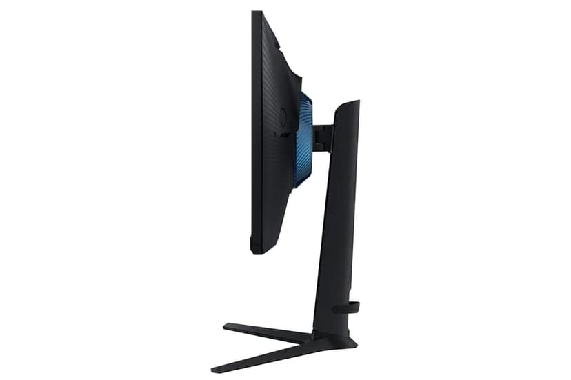 Samsung 24" (60cm) Odyssey G3 Gaming Monitor|FHD 1920 X 1080|180Hz|1ms(MPRT)|AMD Freesync|Ports-DP,HDMI|DP Cable|16.7 Million Colors|Height-Tilt-Pivot Adjustable Stand|Bezeless|LS24DG300EWXXL|Black view 4